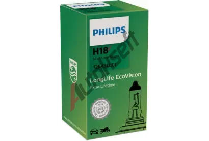 PHILIPS rovka dlkovho svtlometu LongLife EcoVision PHI 12643LLC1, 12643LLC1