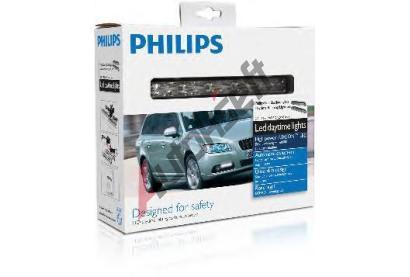 PHILIPS Sada denn�ch sv�tel LED Daytime lights DRL PHI 12810WLEDX1, 12810WLEDX1