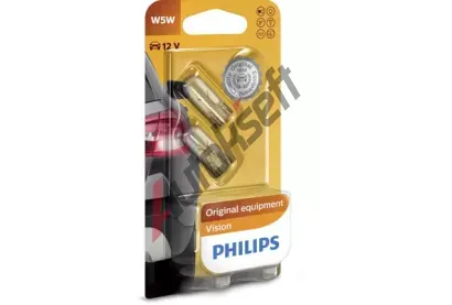 PHILIPS rovka W5W 12V 5W W2.1x9.5d PHI 12961B2, 12961B2