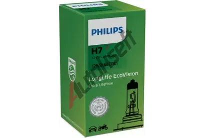 PHILIPS rovka H7 12V 55W PX26d LongLife EcoVision PHI 12972LLECOC1, 12972LLECOC1