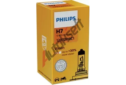 PHILIPS rovka H7 12V 55W PX26d Vision PHI 12972PRC1, 12972PRC1