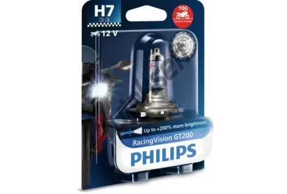 PHILIPS rovka dlkovho svtlometu RacingVision GT200 moto PHI 12972RGTBW, 12972RGTBW