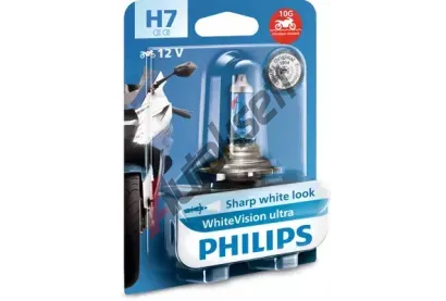 PHILIPS rovka dlkovho svtlometu WhiteVision ultra moto PHI 12972WVUBW, 12972WVUBW