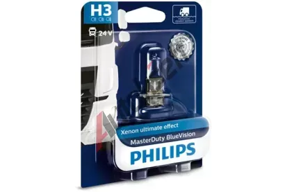 PHILIPS rovka H3 24V 70W PK22s MasterDuty BlueVision PHI 13336MDBVB1, 13336MDBVB1