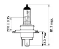 PHILIPS rovka H4 24V 75/70W P43t-38 MasterDuty BlueVision PHI 13342MDBVS2, 13342MDBVS2