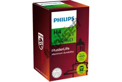 PHILIPS rovka H4 24V 75/70W P43t-38 MasterLife PHI 13342MLC1, 13342MLC1