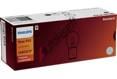 PHILIPS rovka 24V 15W BA15d PHI 13402CP, 13402CP