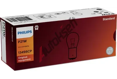 PHILIPS rovka P21W 24V 21W BA15s PHI 13498CP, 13498CP