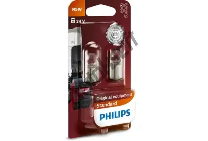 PHILIPS rovka R5W 24V 5W BA15s PHI 13821B2, 13821B2