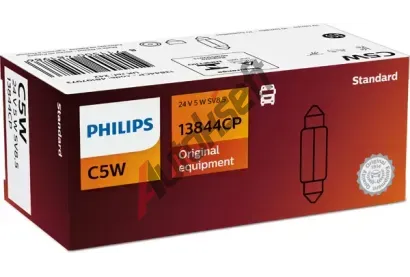 PHILIPS rovka C5W 24V 5W SV8,5 PHI 13844CP, 13844CP