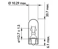 PHILIPS rovka 24V 2,5W W2,1x9.5d PHI 13960CP, 13960CP
