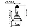 PHILIPS rovka H11 24V 70W PGJ19-2 MasterDuty PHI 24362MDC1, 24362MDC1