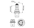 PHILIPS rovka dlkovho svtlometu PHI 9004C1, 9004C1