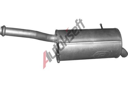 POLMO Zadní tlumič výfuku PLM 04.17, 04.17 POLMO Zadní tlumič výfuku PLM 04.17, 04.17