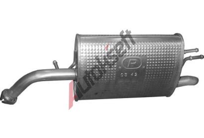 POLMO Zadní tlumič výfuku PLM 05.42, 05.42 POLMO Zadní tlumič výfuku PLM 05.42, 05.42