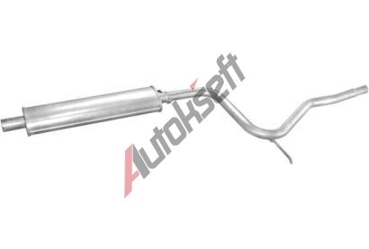 POLMO Střední tlumič výfuku PLM 07.173, 07.173 POLMO Střední tlumič výfuku PLM 07.173, 07.173