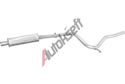 POLMO Střední tlumič výfuku PLM 07.411, 07.411 POLMO Střední tlumič výfuku PLM 07.411, 07.411