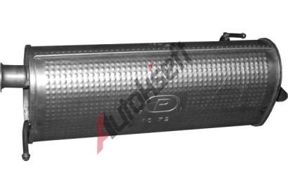 POLMO Zadní tlumič výfuku PLM 10.72, 10.72 POLMO Zadní tlumič výfuku PLM 10.72, 10.72