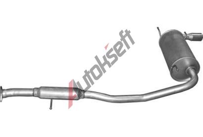 POLMO Zadní tlumič výfuku PLM 12.11, 12.11 POLMO Zadní tlumič výfuku PLM 12.11, 12.11