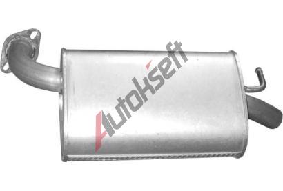 POLMO Zadní tlumič výfuku PLM 12.215, 12.215 POLMO Zadní tlumič výfuku PLM 12.215, 12.215