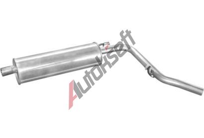 POLMO Zadní tlumič výfuku PLM 13.03, 13.03  POLMO Zadní tlumič výfuku PLM 13.03, 13.03