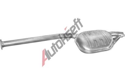 POLMO Střední tlumič výfuku PLM 13.157, 13.157 POLMO Střední tlumič výfuku PLM 13.157, 13.157