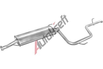 POLMO Zadní tlumič výfuku PLM 13.166, 13.166 POLMO Zadní tlumič výfuku PLM 13.166, 13.166