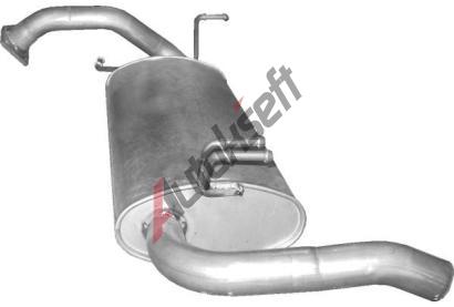 POLMO Zadní tlumič výfuku PLM 14.152, 14.152 POLMO Zadní tlumič výfuku PLM 14.152, 14.152