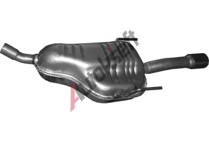 POLMO Zadní tlumič výfuku PLM 17.301, 17.301 POLMO Zadní tlumič výfuku PLM 17.301, 17.301