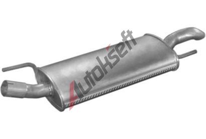 POLMO Zadní tlumič výfuku PLM 30.101, 30.101  POLMO Zadní tlumič výfuku PLM 30.101, 30.101