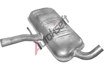 POLMO Střední tlumič výfuku PLM 30.132, 30.132 POLMO Střední tlumič výfuku PLM 30.132, 30.132