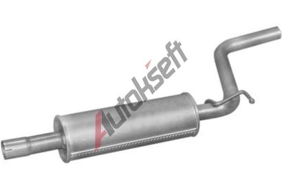 POLMO Střední tlumič výfuku PLM 30.267, 30.267 POLMO Střední tlumič výfuku PLM 30.267, 30.267