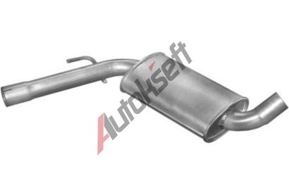 POLMO Střední tlumič výfuku PLM 30.43, 30.43 POLMO Střední tlumič výfuku PLM 30.43, 30.43