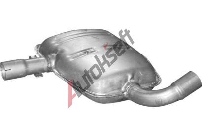 POLMO Střední tlumič výfuku PLM 30.78, 30.78  POLMO Střední tlumič výfuku PLM 30.78, 30.78