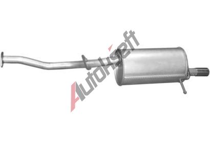 POLMO Zadní tlumič výfuku PLM 46.11, 46.11 POLMO Zadní tlumič výfuku PLM 46.11, 46.11