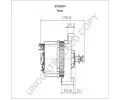 PRESTOLITE ELECTRIC Alterntor PSL 858884, 858884