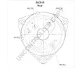 PRESTOLITE ELECTRIC Alterntor PSL 860558, 860558