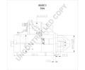 PRESTOLITE ELECTRIC Startr PSL 860813, 860813