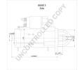 PRESTOLITE ELECTRIC Startr PSL 860815, 860815
