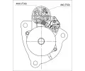 PRESTOLITE ELECTRIC Startr PSL 861035, 861035