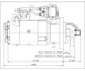 PRESTOLITE ELECTRIC Startr PSL M100R2014SE, M100R2014SE