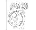 PRESTOLITE ELECTRIC Startr PSL M100R2014SE, M100R2014SE
