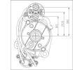 PRESTOLITE ELECTRIC Startr PSL M90R3538SE, M90R3538SE