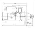 PRESTOLITE ELECTRIC Startr PSL M90R3545SE, M90R3545SE