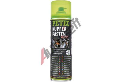 PETEC M�d�n� mazac� tuk KUPFERPASTEN SPRAY 500 ml PTC 70350, 70350