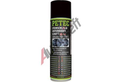 PETEC Ochrana spodn sti karoserie STEINSCHLAG- & UNTERBODENSCHUTZ, BERLACKIERBAR, SCHWARZ 500 ml PTC 73250, 73250