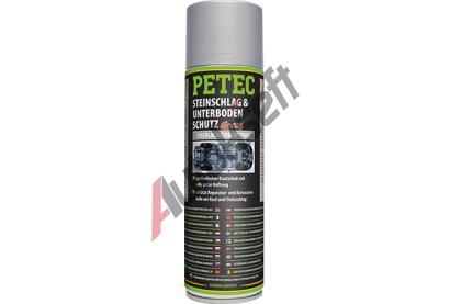 PETEC Ochrana spodn sti karoserie STEINSCHLAG- & UNTERBODENSCHUTZ, BERLACKIERBAR, GRAU 500 ml PTC 73350, 73350