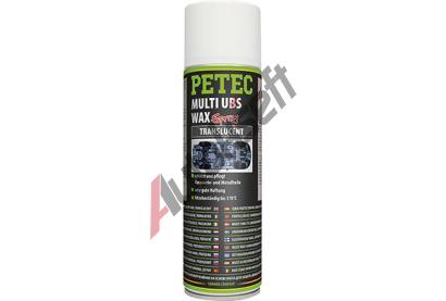 PETEC Ochrana spodn sti karoserie PETEC MULTI UBS -WAX Spray, TRANSLUCENT 500 ml PTC 73450, 73450