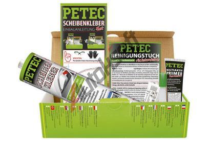 PETEC Lepidlo na skla SCHEIBENKLEBER-SET, KARTUSCHE 310 ml PTC 83333, 83333