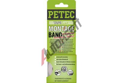 PETEC Lepic pska MONTAGEBAND, TRANSPARENT 1 ks PTC 87192, 87192